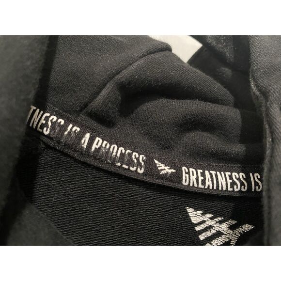Paper Planes Greatness Is A Process Pullover Hoodie Mens Medium Black - Picture 12 of 12